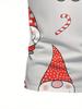 Christmas Print - Men'S Short-Sleeve Polo Shirt - Stylish And Easy Short-Sleeve, Buttoned, Casual Collar Polo Shirt, Fashionable And Versatile,