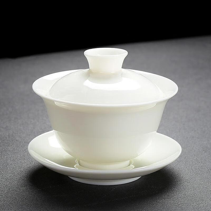 

HANDUNYOU Suet Jade Ceramic Gaiwan