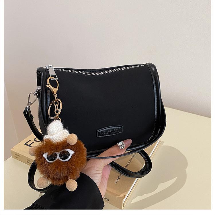 Retro Popular Leopard Print Shoulder Bag Women's 2025 Spring New Fashion Versatile Messenger Bag High Texture Women's Bag Tide