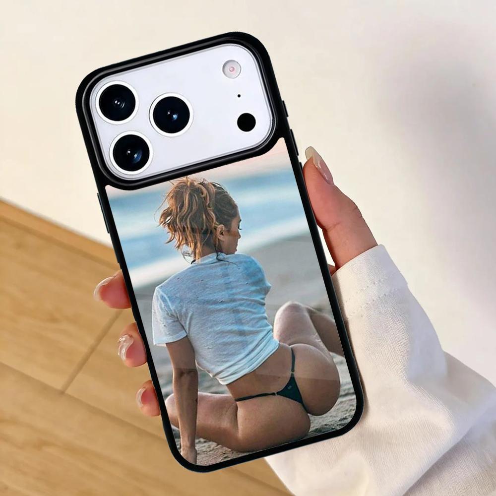 Beach Booty Bikini Girl Mobile Phone Case for IPhone 17 AIR 16pro Max 15 14 13 12 11 Bumper Cover