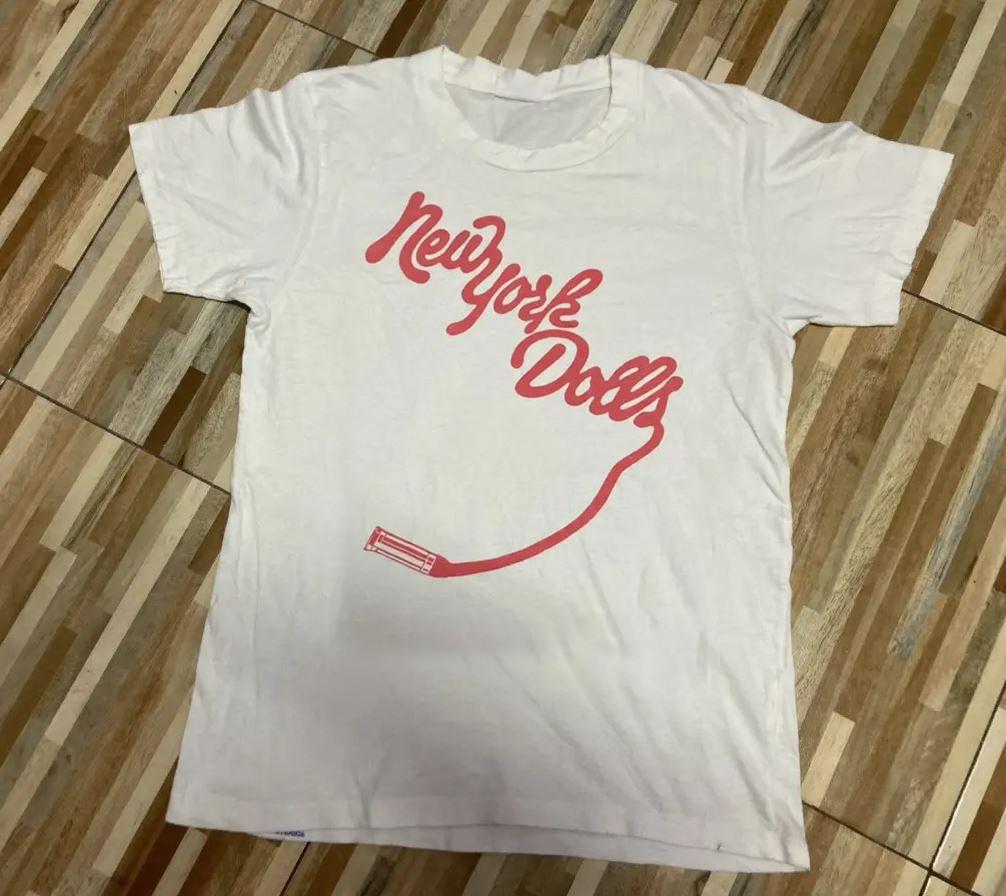 T-shirt Rock New York Dolls Band Per Uomo Donna Maglietta Tutte le Taglie S-4XL