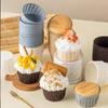 100-Pack Greaseproof Kraft Baking Cups
