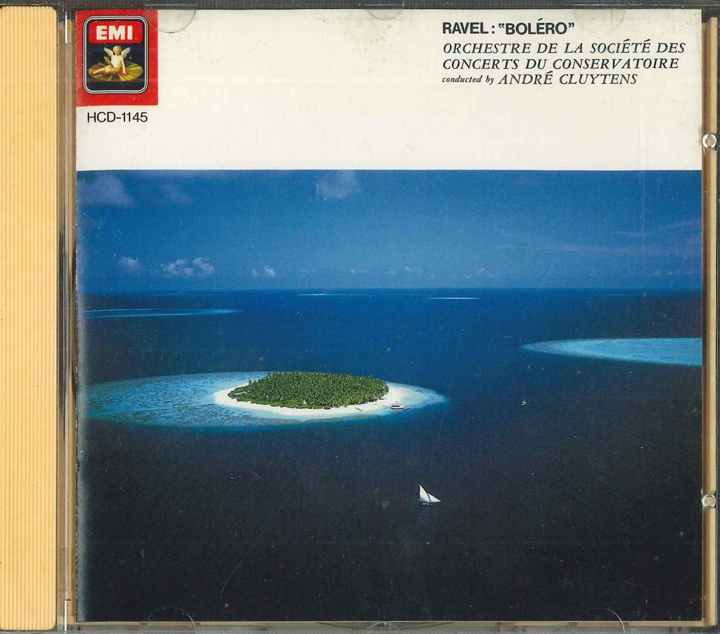 CD ANDRE CLUYTENS - Ravel Bolero HCD1145 EMI Japan Classical
