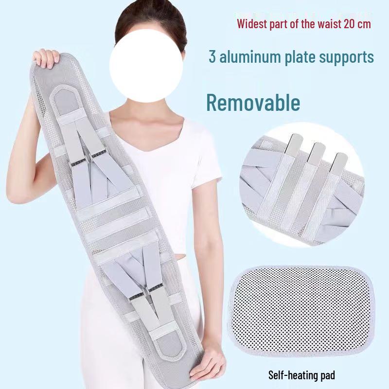 

OLOEY Breathable Magnetic Heating Lumbar Support Belt
