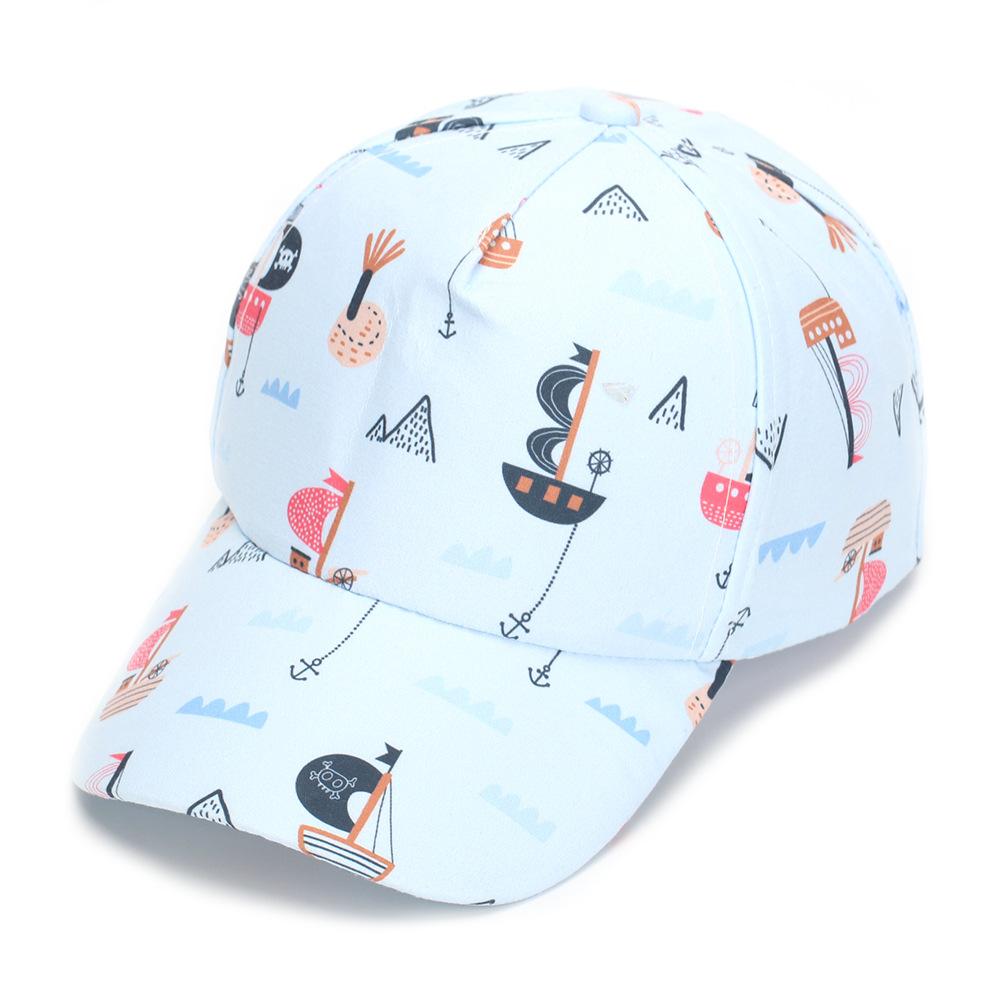 Children's Cartoon Animal Baseball Caps - Spring/autumn - Boys' Cute Beanie Hats - Girls' Sun Hats