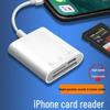 Compatible Apple Lightning/Android Type-C SD Card Reader for Mobile, iPad, and Camera