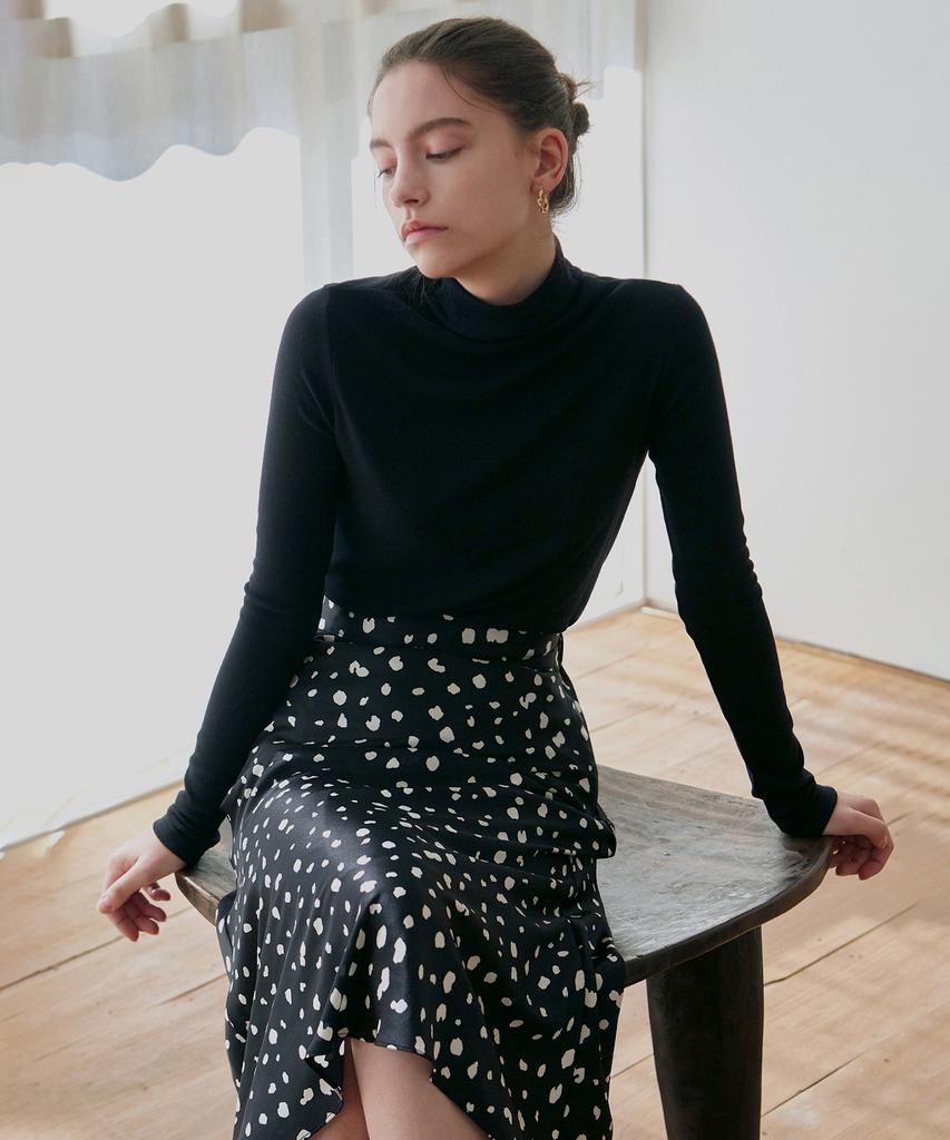 Nigaennikol [Essential] High Neck Slim Top_16 Color (H Type)