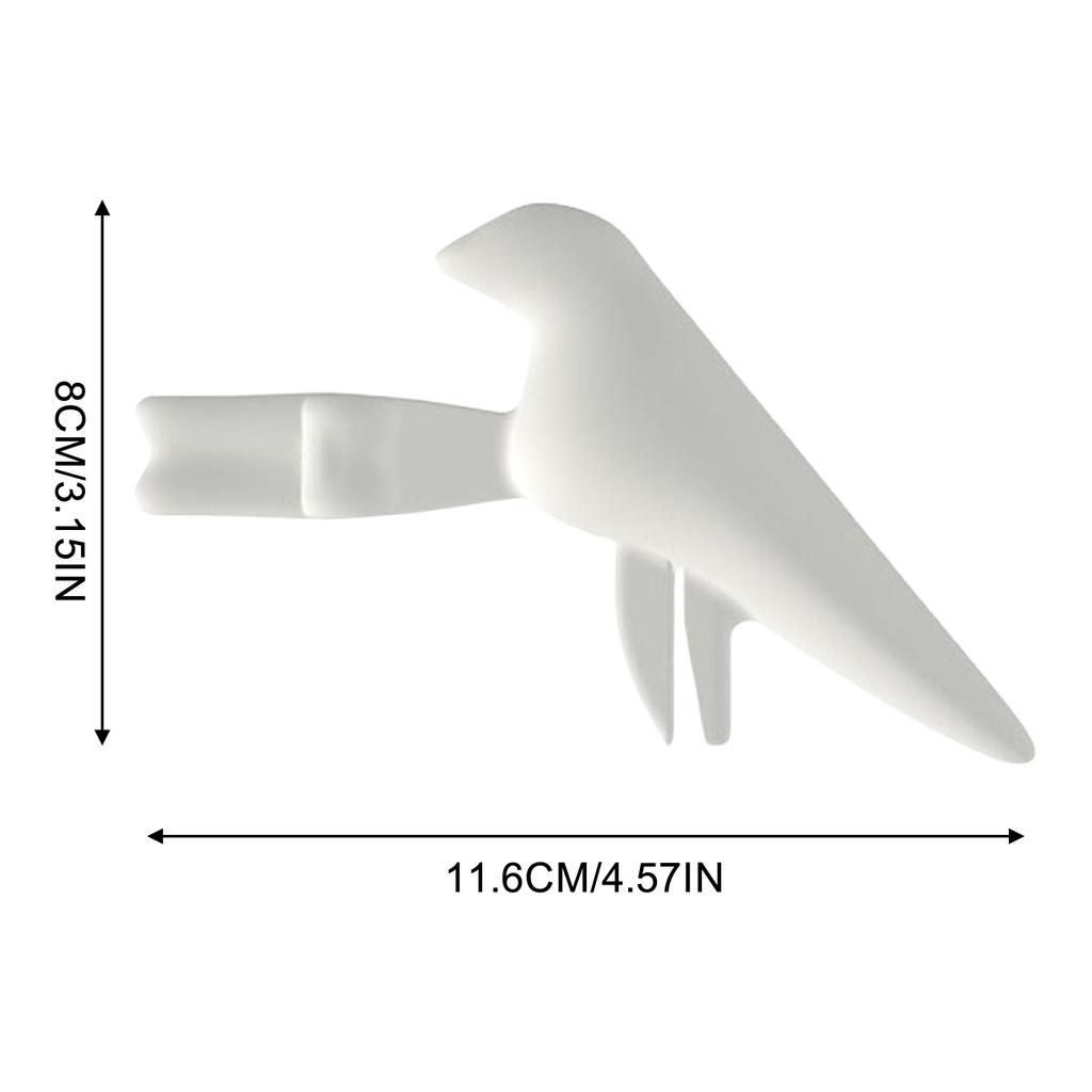 Bird Shape Plant Stem Support Holder 11.6x8x4cm Hydroponic Propagation Station for Vining Plants African Violets Bamboo Rose