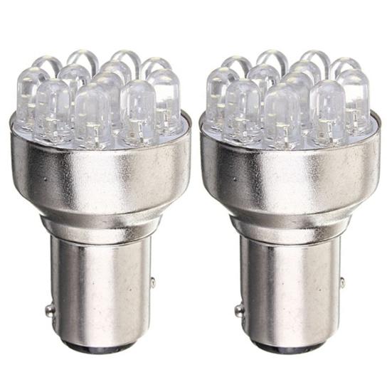 12V DC LED Universal Motorrad Auto Turn Brake Stop Rücklicht Lampe Birne