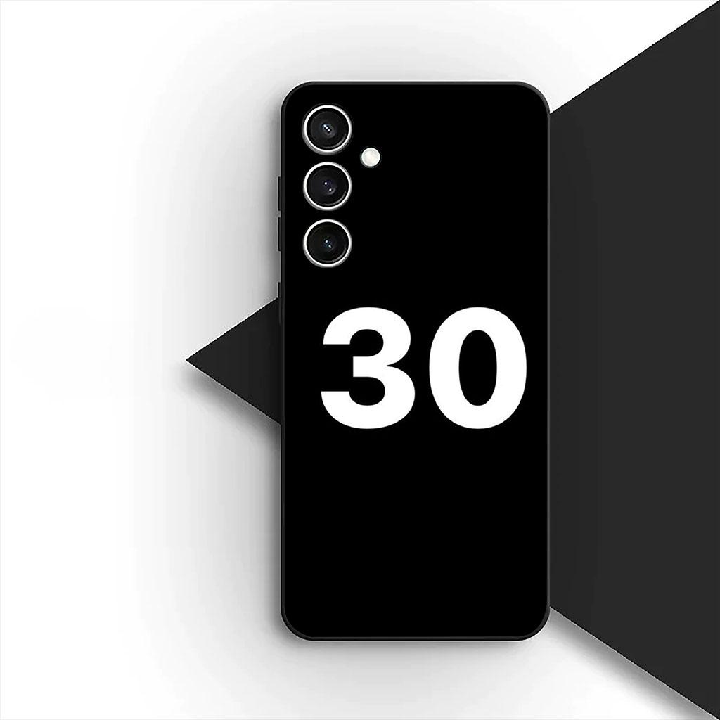 Lucky Number Football Basketball No 23 24 7 5 Cover for Samsung Galaxy S25 S24 S23 FE Ultra Plus S7 Edge S25+ S23+ A56 5G Case