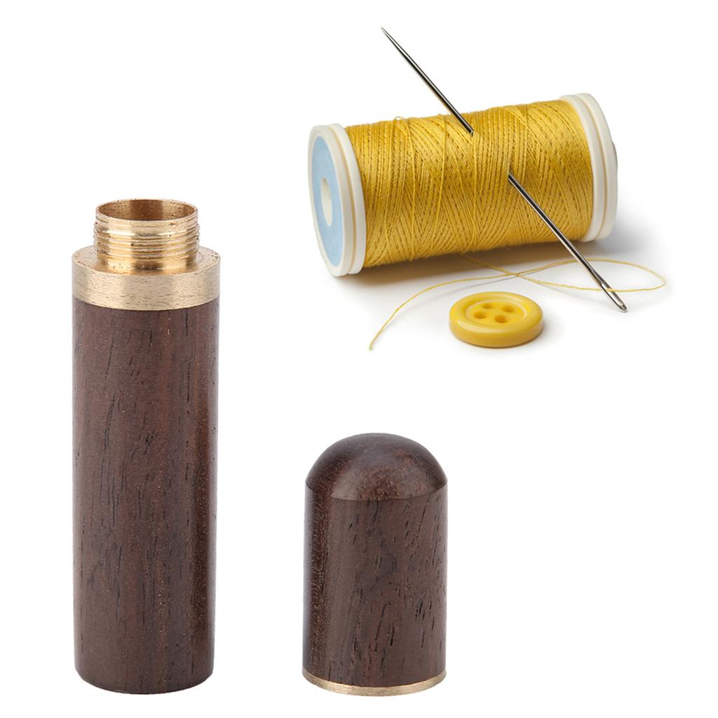 Holz Nähnadeln Sicherheits Halter Aufbewahrungs Organizer Behälter Box