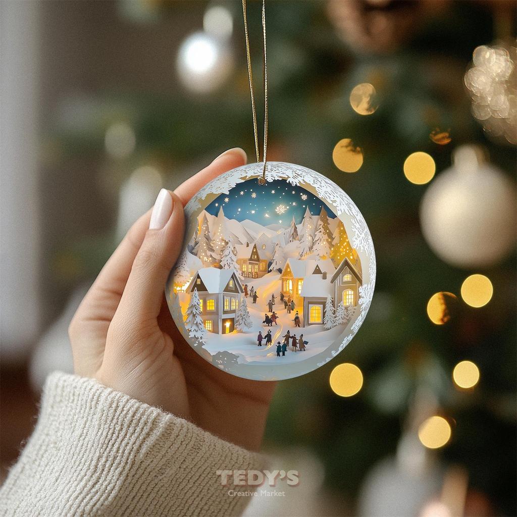 Baby's Christmas Ornament Gift For New New Mom Newborn, Personalized Baby Ornament Christmas 2024, Baby's 1st Xmas Ornament Gift, Custom Choose Name &