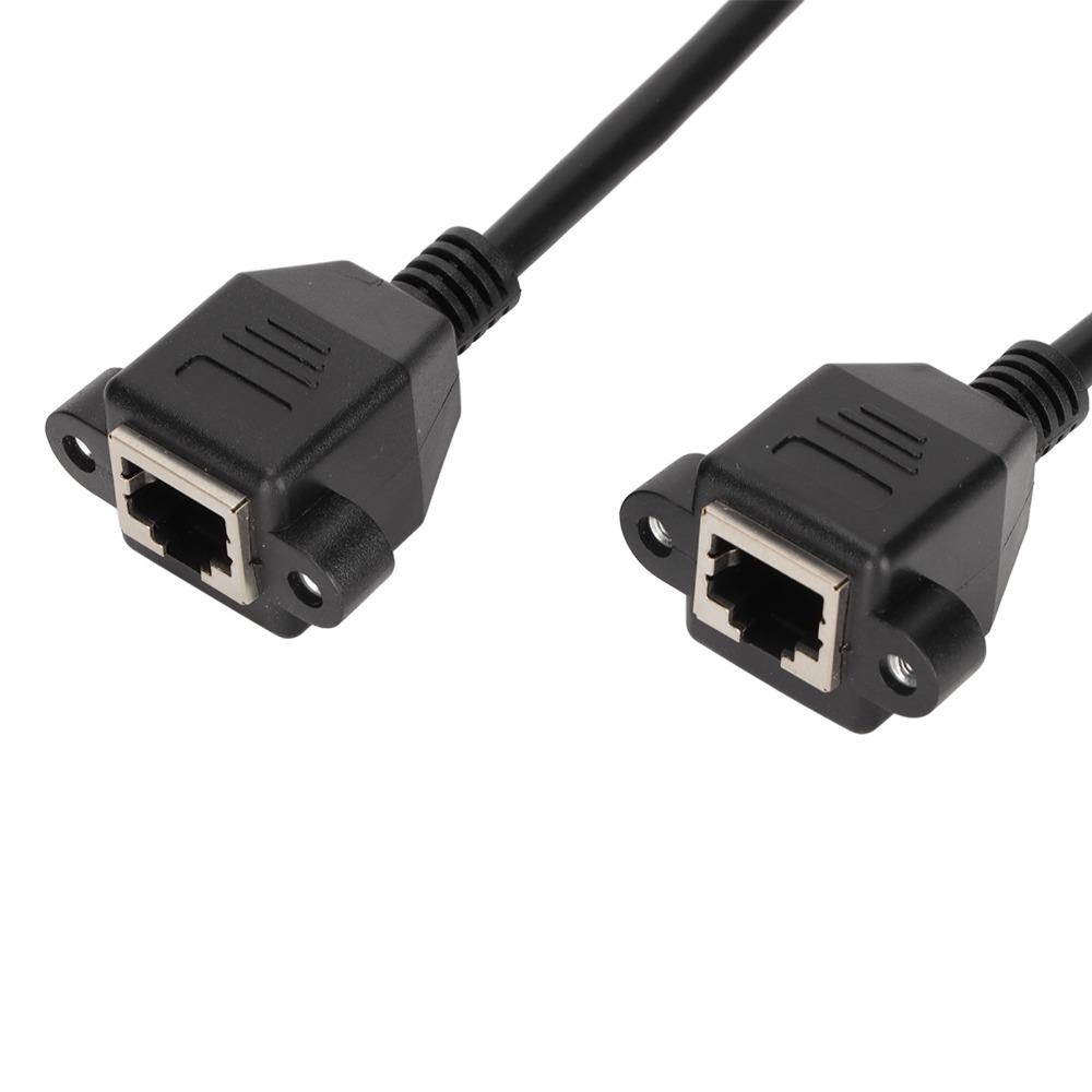 2PCS 3pin XLR3 to RJ45 Female Cable Plug and Play XLR Network Cord for LED Strip Recording Studio