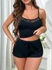 Casual women's lace suspender shorts sexy babes girl fast fashion European and American women's clothing