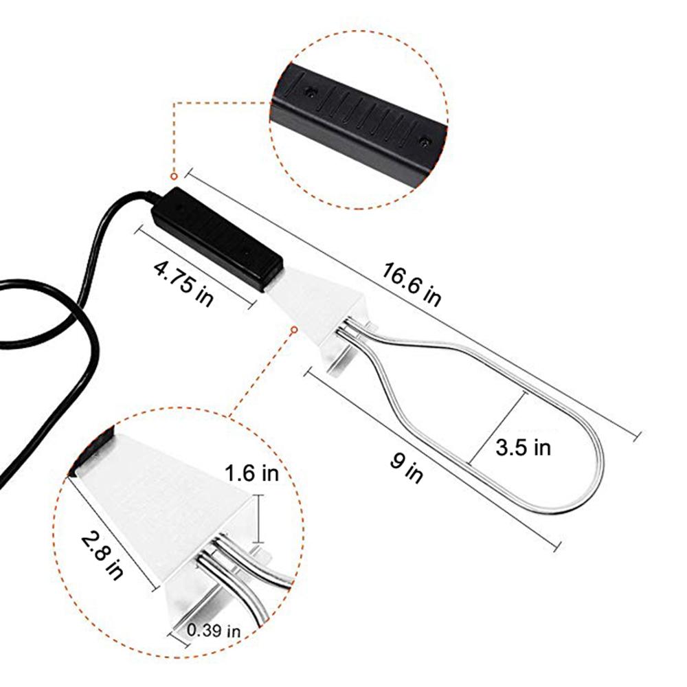 BBQ Starter Electric BBQ Tools AccessoriesEasily Ignite Charcoal Fire Lighter for BBQ Grill