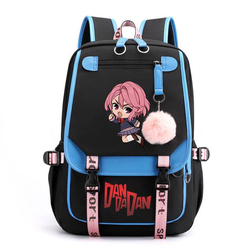

Bold Party Dandadan Surrounding Anime School Bag Fashion Male Female Versatile Elementary and Secondary School Student Lightweight Backpack No specification