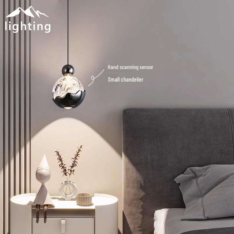 Italian Luxury Adjustable Pendant Light with Hand Sweep Sensor for Bedroom