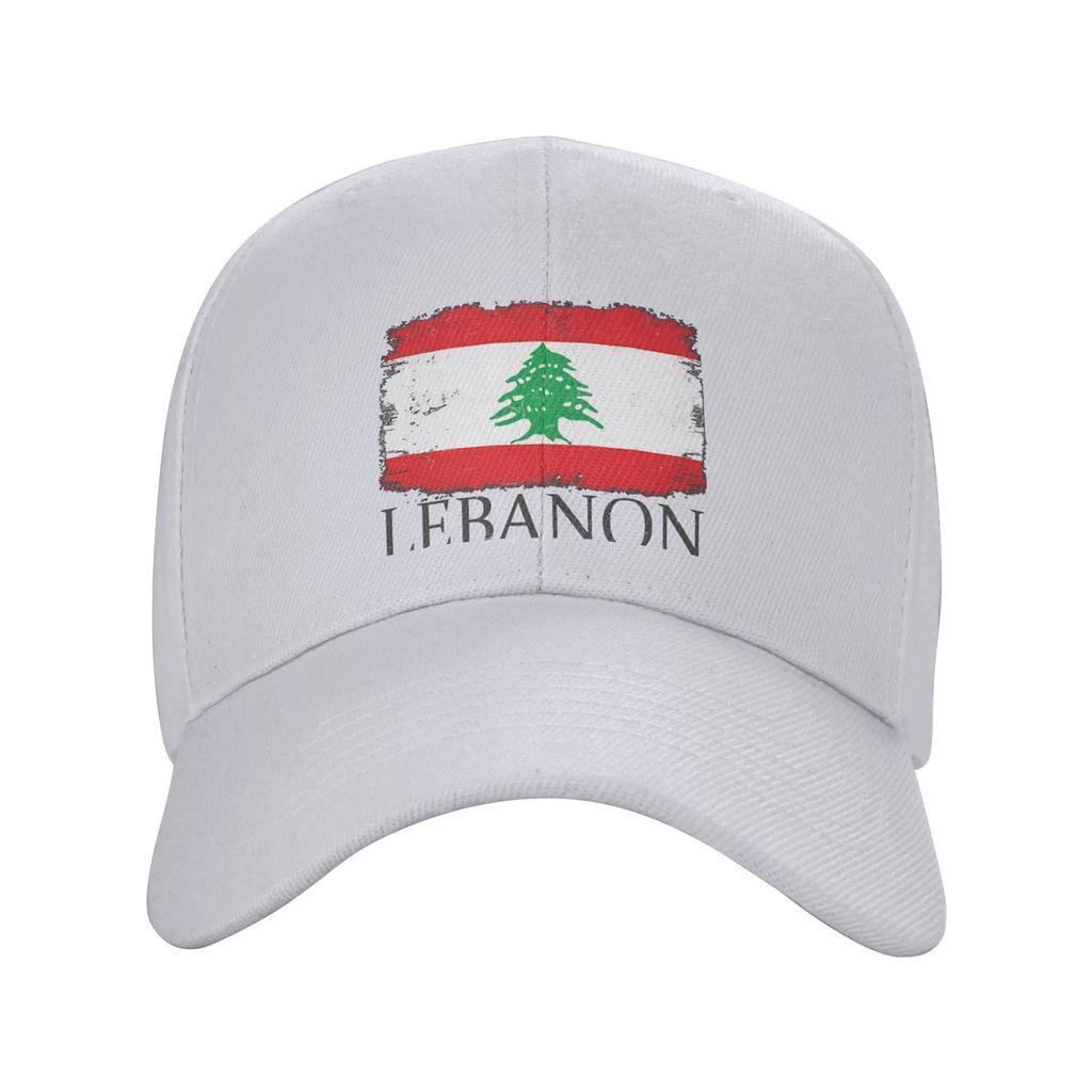 Lebanon Country Flag Lebanon Tourist Lebanon Country Team Baseball Cap Trucker Hat Summer Hot Sale Unisex Adult Snapback Cap