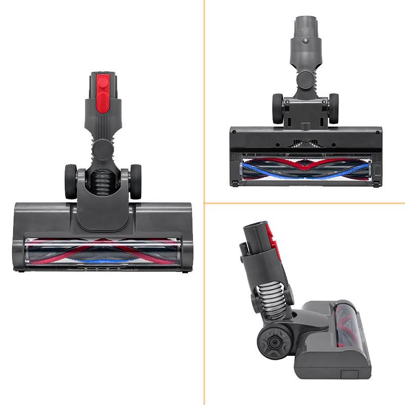 Cleaner Head Bristle Roller Brush For Dyson V7 V8 V10 V11 V15 Cordless Vacuum Attachment with LED Lights for Hardwood and Carpet