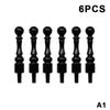 Glossy Cribbage Pegs 6pcs Premium Quality for 1/8 Inch Board Home Game Night Accessories