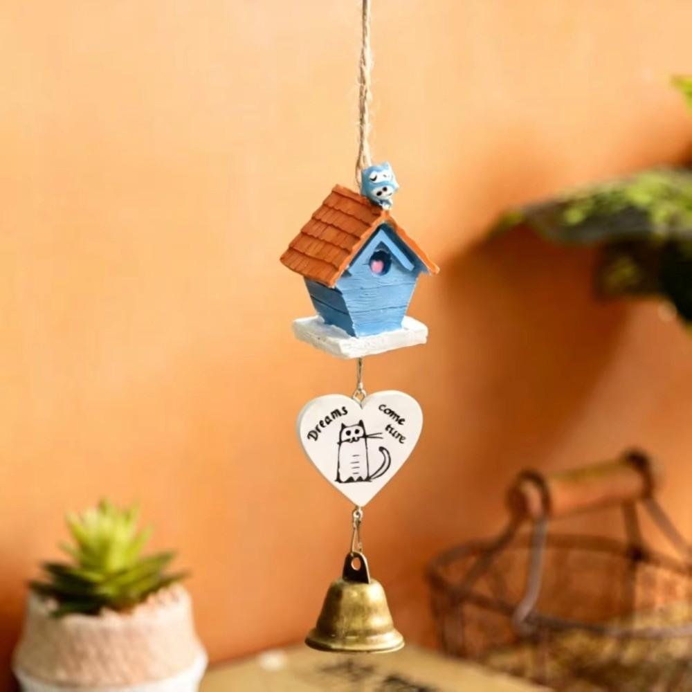 Copper Japanese Wind Chime Cartoon Animal Wind Music Pendant New Hanging Pendant  Window Decor
