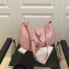 Minimalist Fashionable And Pu Leather Single Shoulder Handbag For Daily Outings
