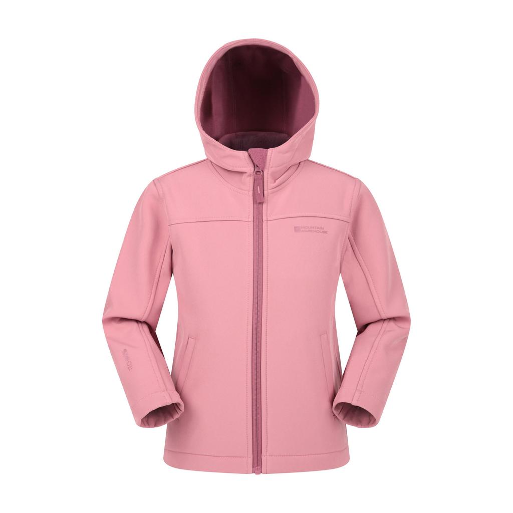 Mountain Warehouse Childrens/Kids Water Resistant Soft Shell Jacket