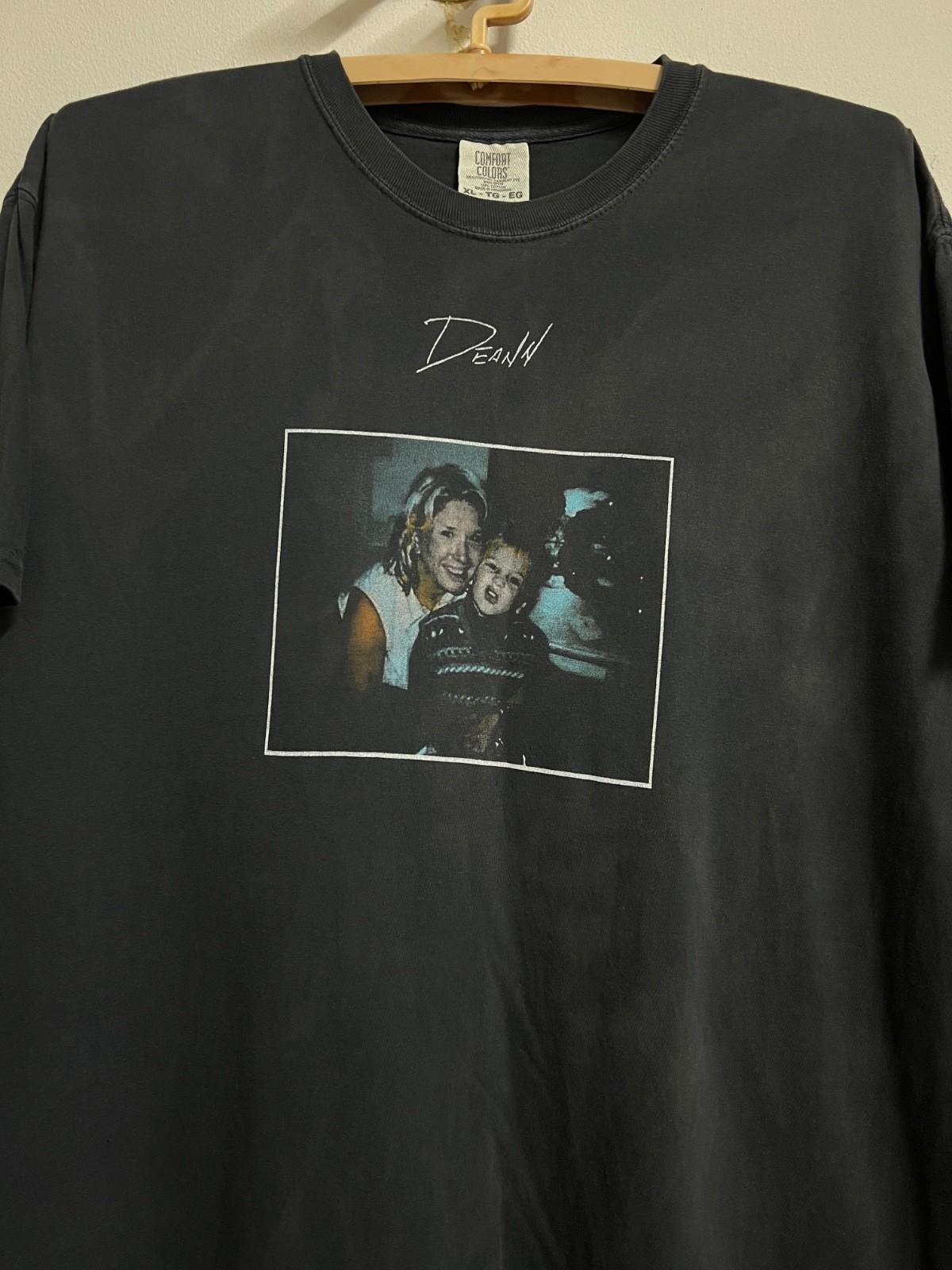 Deann Lyric T Shirt Flying Or Crying Tracklist XL Black Indie Tee Unisex T-Shirt XL