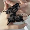 Women Fashion Versatile Dark Ring Geometric Butterfly Index Finger Ring Girls Personalized Open Ring Simple Gifts Accessories