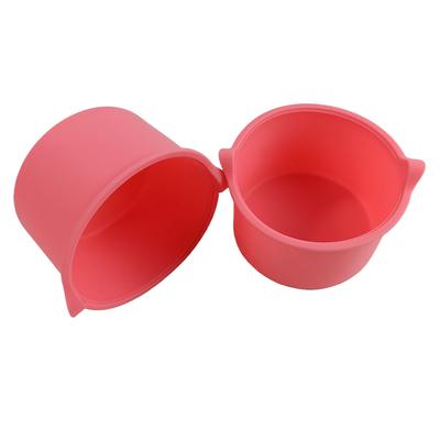 400Ml Wax Warmer Heat-Resisting Replacement Silicone Bowls Hair Removal Wax Non-Stick Pan Easy To Clean Hair Removal Beauty Tool