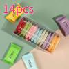 7/14pcs Portable Compressed Disposable Towels | Thickened, Lightweight, Ideal For Travel And Home Use