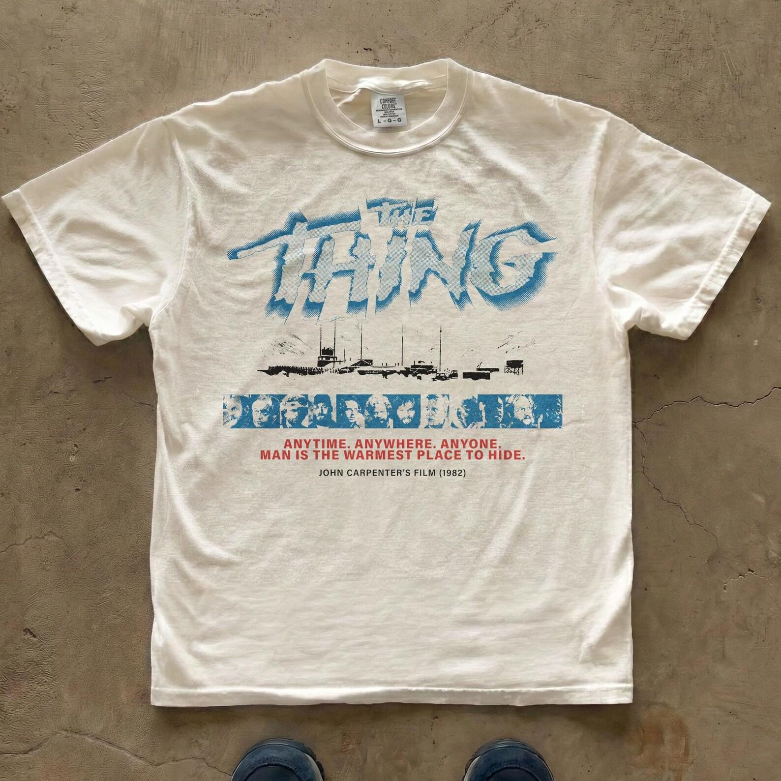 The Thing Graphic Tee | Horror Movie T-Shirt | John Carpenter Film L