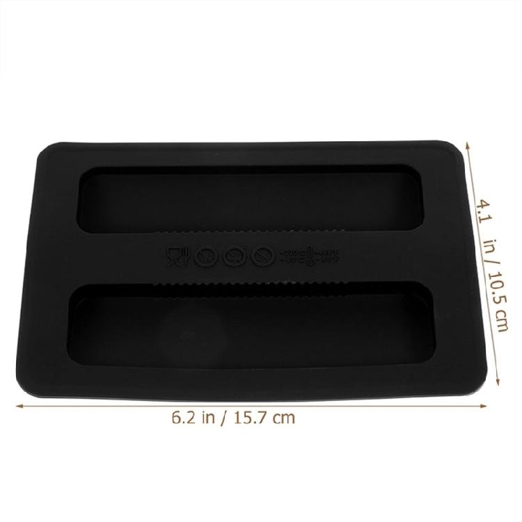2er-Pack Brotmaschine Abdeckung Silikon Toaster Deckel Toaster Maschinenabdeckung für Brot
