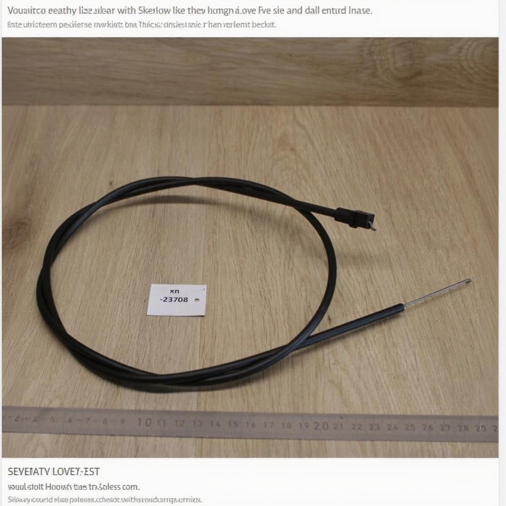 Cable For Walk Behind Mower Mower Accessory Engine Part As Shown AM117518 Cable Low Maintenance 4-stroke Compatible