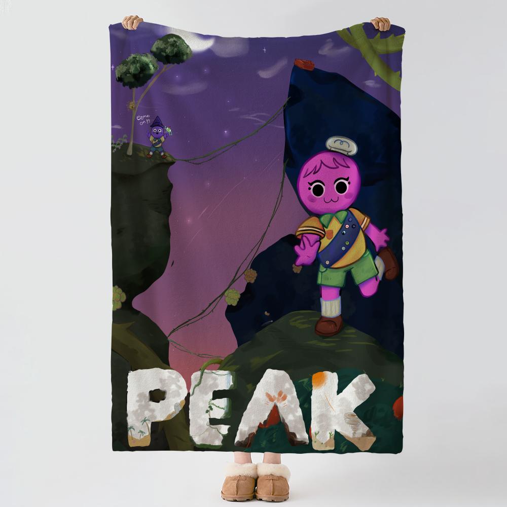 brand P-PEAK-k Throw Thick Comfort Flannel Quilt, Multi-scene Use Indoor Outdoor Daily Nap