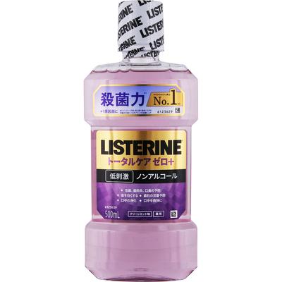 JNTL Consumer Health Listerine Medicado Total Care Zero Plus 500ml (Quase droga) Prevenção de Doenças Periodontais Enxaguante Bucal Recomendamos usar duas vezes