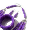 Fashion African Beads Necklace Indian Jewelry Nigerian Wedding Bracelet  Gift