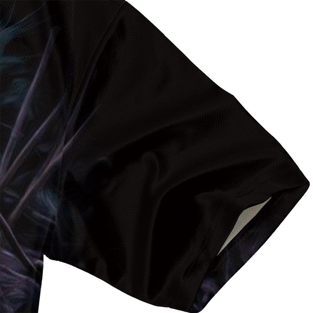 Camiseta Masculina Casual Fashion com Gola Redonda e Estampa 3D de Gato