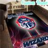 Custom Name Washington basketball Stars  Rug, Office Rug, Chair Rug, Carpet for Living Rooms, Doormat Game Rug Home Decor Christmas Gifts