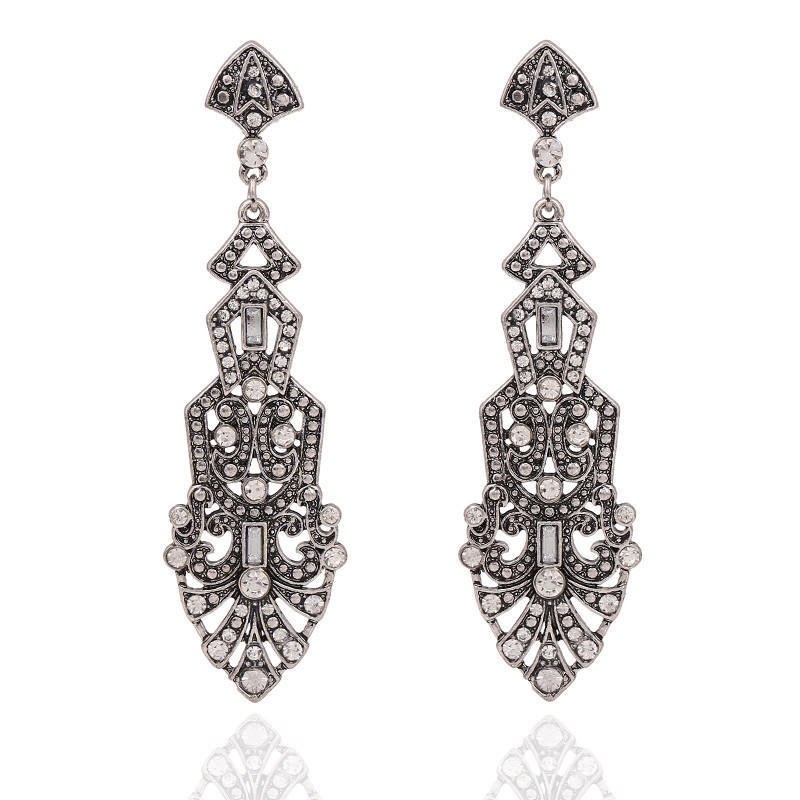 

Персонализированные серьги, высококачественные женские серьги с бриллиантами, увеличенные длинные серьги-капли, серьги-гвоздики