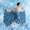 Quilted Summer Sleeping Quilt Lightweight Thin Quilt Duvet Air Conditioning Blanket  Dormitory
