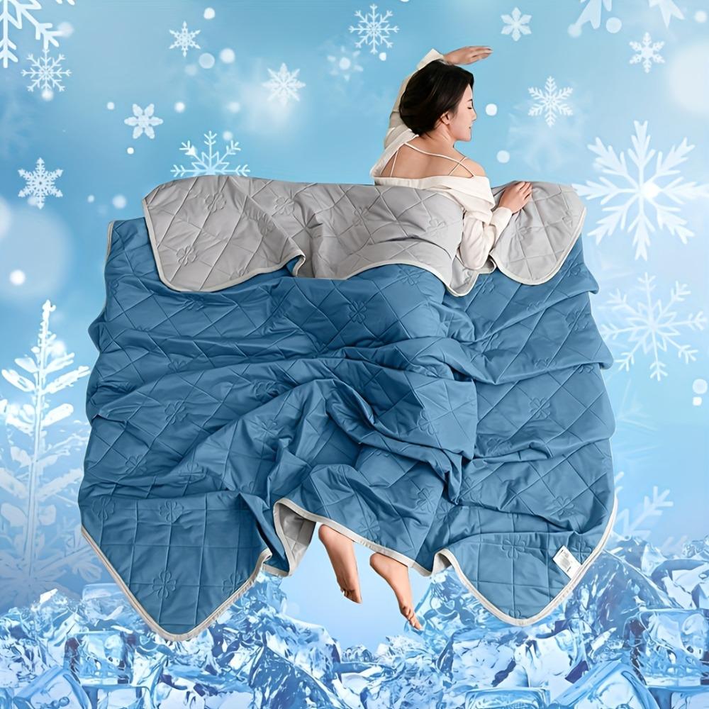 Quilted Summer Sleeping Quilt Lightweight Thin Quilt Duvet Air Conditioning Blanket  Dormitory