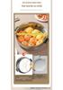Multi-Function Electric Hot Pot with Timer - Three-Layer Steamer & Cooker, Large Capacity, Automatic Power-Off.
