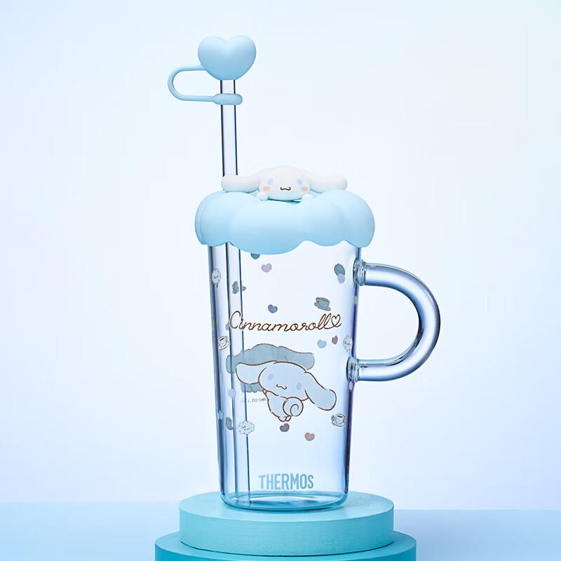 

THERMOS Sanrio Cinnamoroll High Borosilicate Glass Straw Cup