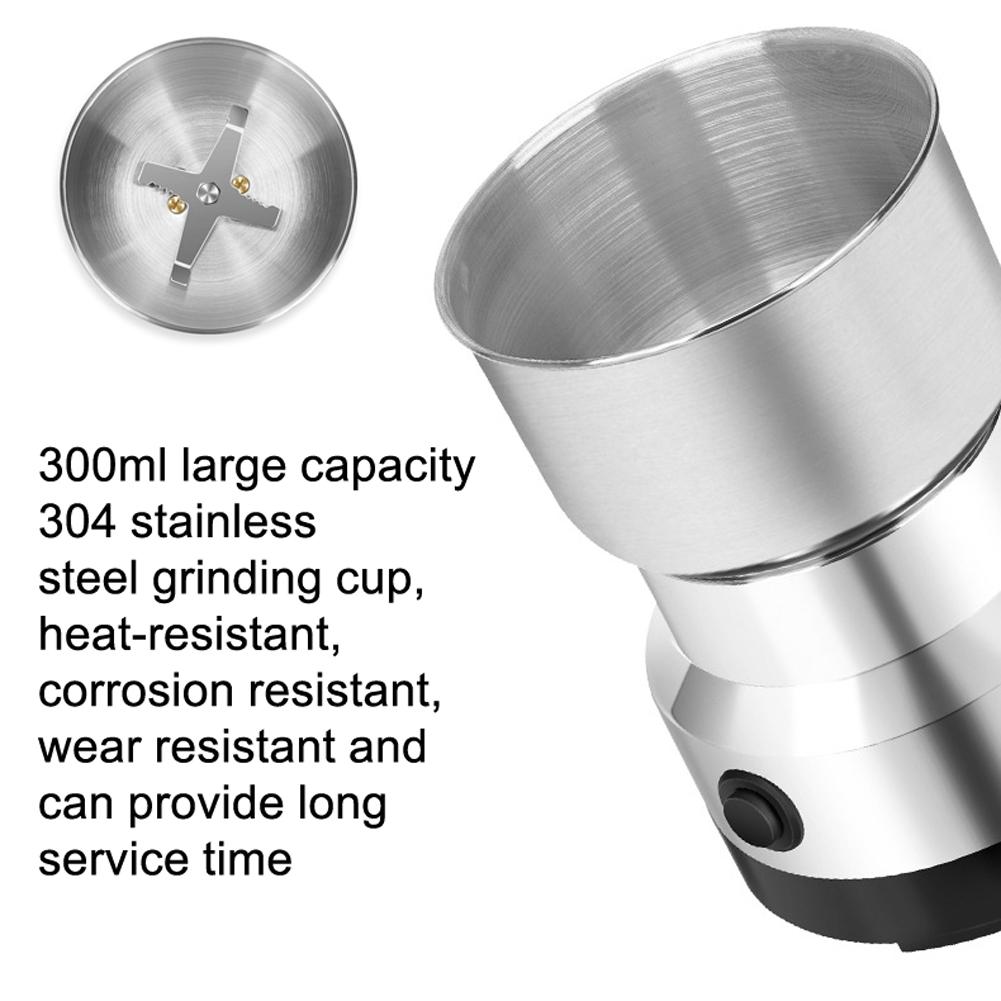 Mehrzweck-Elektro-Kaffeebohnen-Mahlwerkzeug Edelstahl-Fräsmaschine für Samen Gewürze