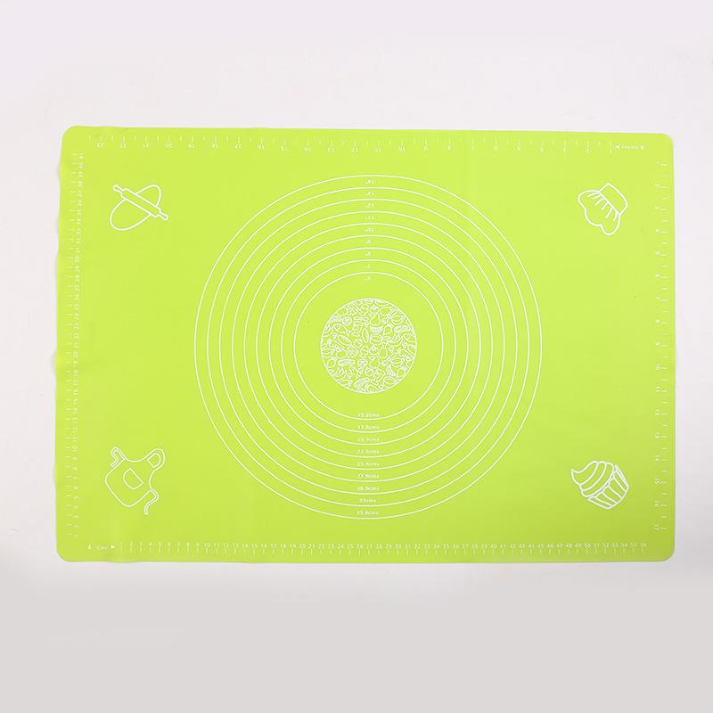 Silicone Kneading & Baking Mat - Heat-Resistant, Thick, Ideal for Dough, Noodles & Cutting