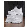 Kids White Mesh Sneakers Boys Girls Casual Shoes With Rotating Buckle