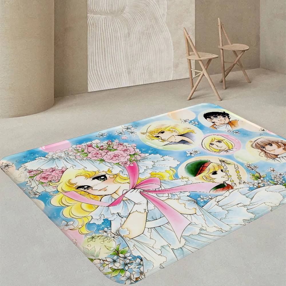 Classic Anime C-Candy C-Candy Room Mats Retro Multiple Choice Living Room Kitchen Rug Non-Slip Welcome Rug