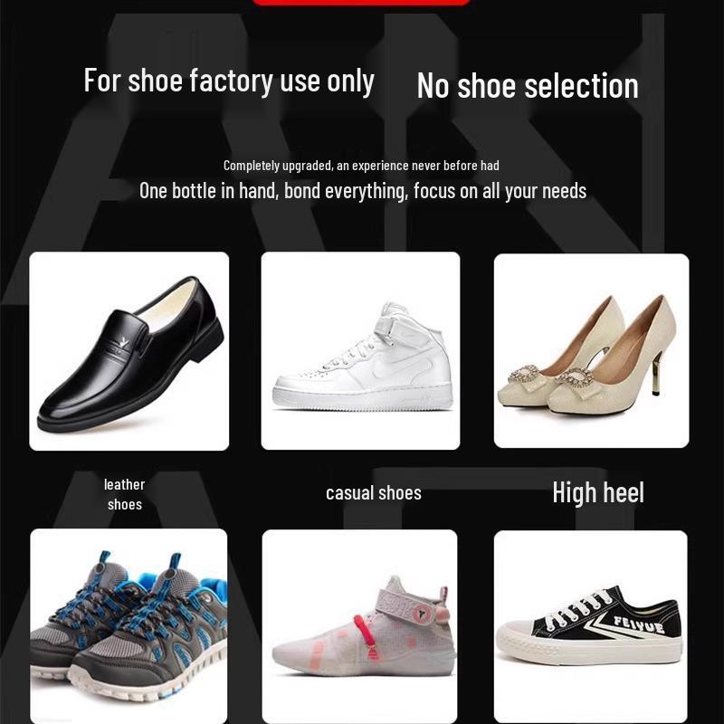 Cobbler's Strong, Flexible, Waterproof Shoe Glue for Leather and Sneakers