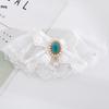 Pet Lace Pearl Collar: Plush Cat Necklace & Cute Dog Saliva Towel